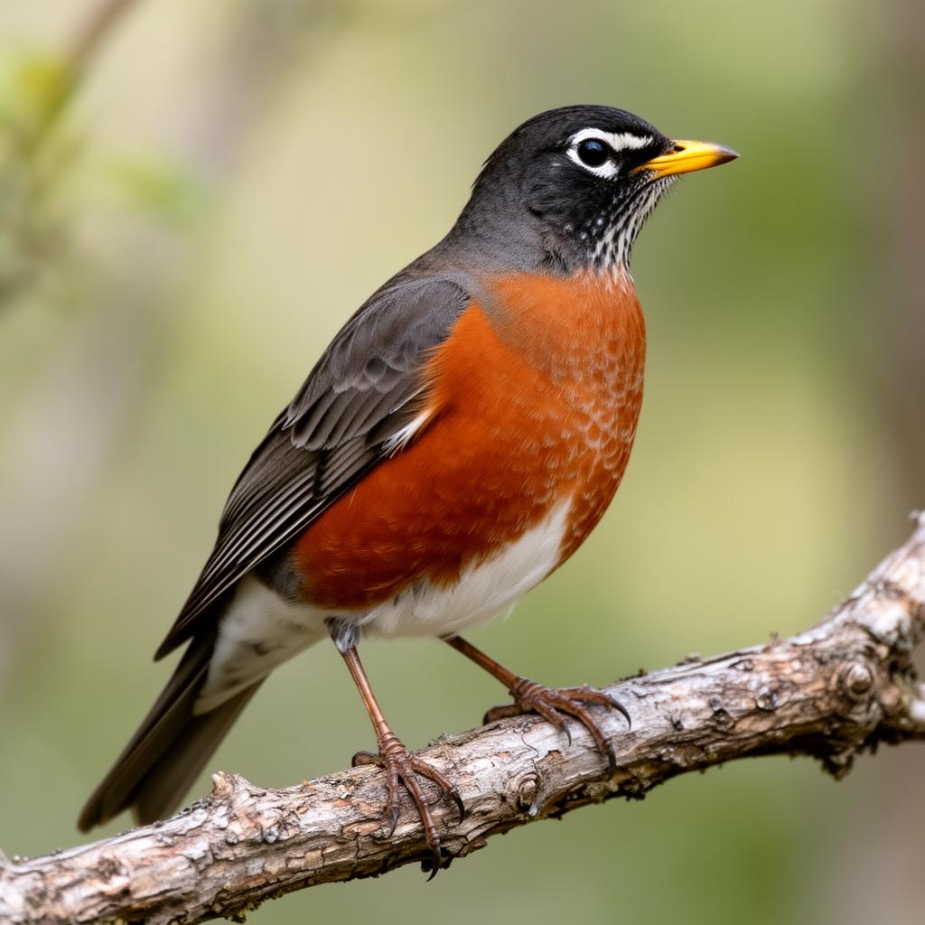 American Robin (Turdus migratorius)